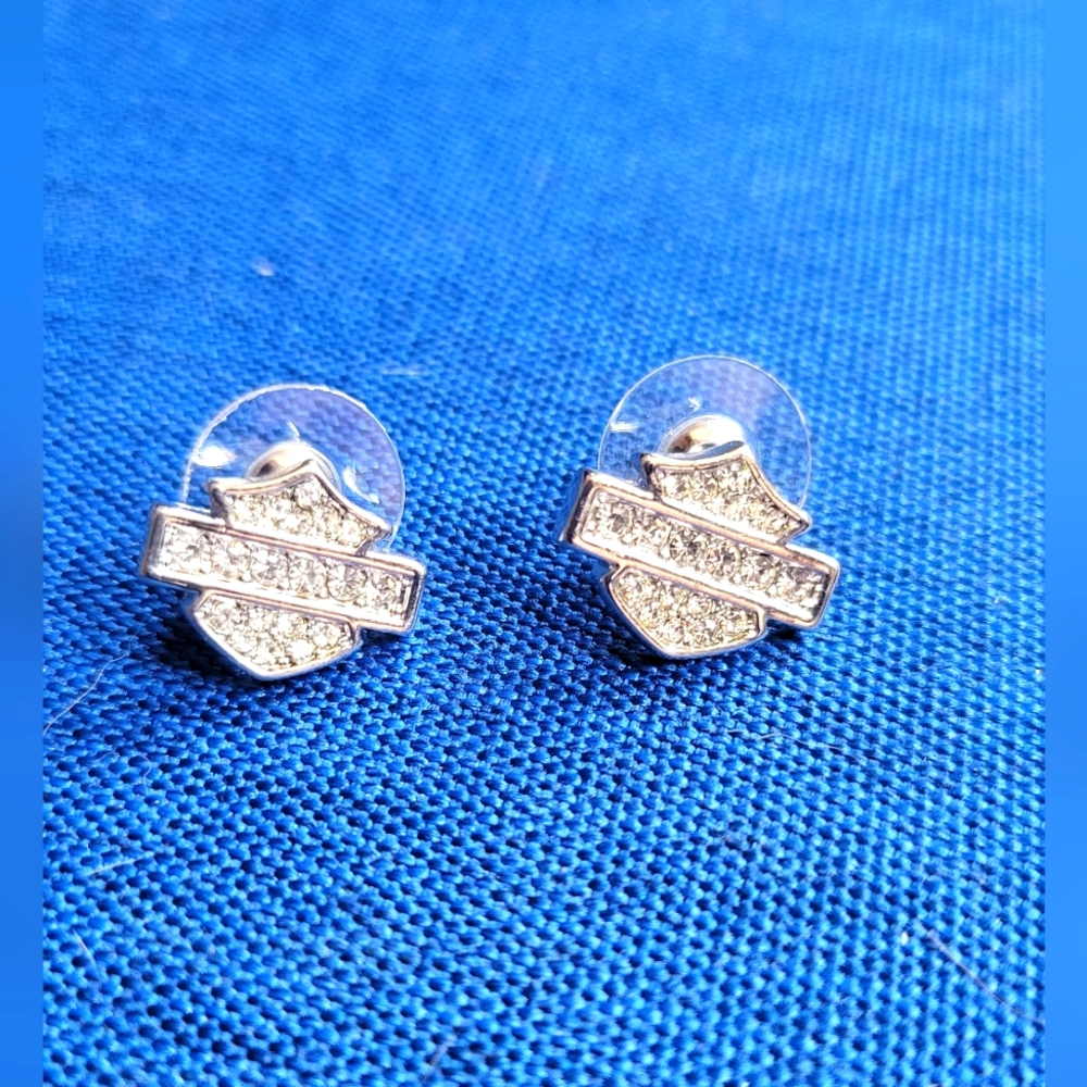 Harley Davidson earrings